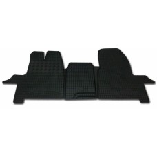 Gumiszőnyeg - FORD TRANSIT ELSŐ ÜLÉSSOR 2014-TŐL (3-RÉSZES)