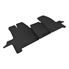 Gumiszőnyeg - FORD TOURNEO CUSTOM MŰANYAGPADLÓS/MANUAL (1. ÜLÉSSOR) 2018-2023 (3-RÉSZES)