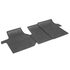 Gumiszőnyeg - VOLKSWAGEN CRAFTER 2017-TŐL (ELSŐ ÜLÉSEK) (3-RÉSZES)