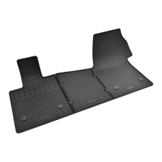 Gumiszőnyeg - VOLKSWAGEN T7 (MULTIVAN / ELSŐ 2 ÜLÉSHEZ) 2022-TŐL (3-RÉSZES)