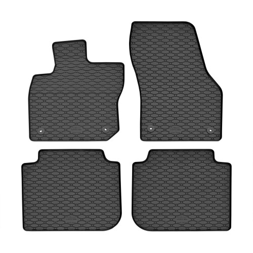 Gumiszőnyeg - SKODA KODIAQ 5 ÜLÉSSEL 2024-TŐL (4-RÉSZES)