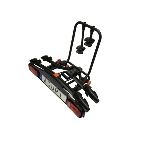 AGURI-Active Bike 2 kerékpártartó vonóhorogra, fekete színű/19,5kg