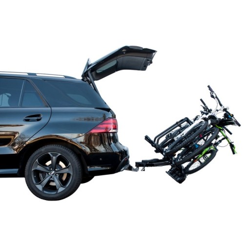 AGURI-Active Bike 3 kerékpártartó vonóhorogra, ezüst színű/22kg