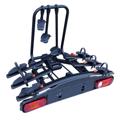 AGURI-Active Bike 3 Black kerékpártartó vonóhorogra, fekete színű/22kg