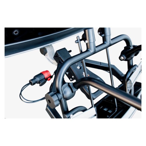 AGURI-Active Bike 4 kerékpártartó vonóhorogra, ezüst színű/25kg