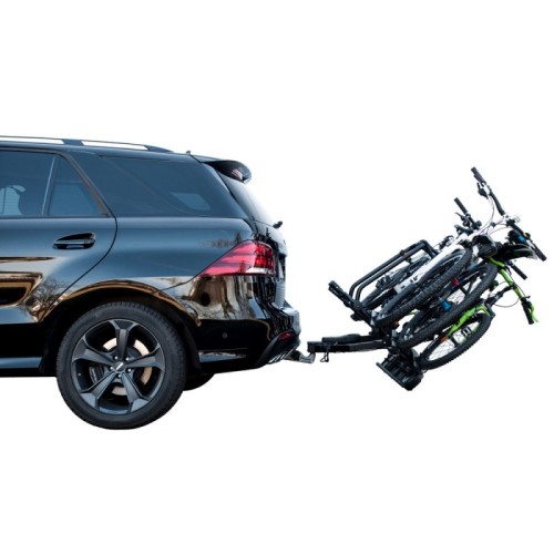 AGURI-Active Bike 4 Black kerékpártartó vonóhorogra, fekete színű/25kg