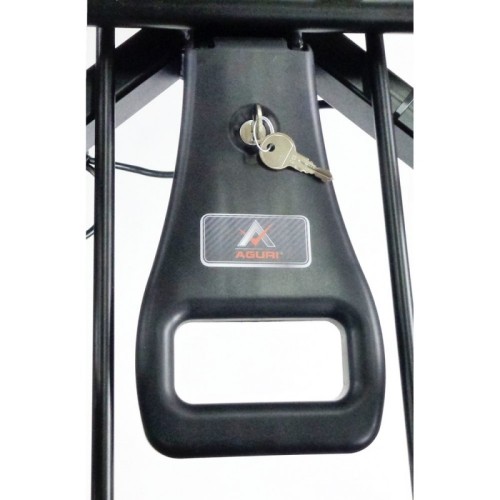 AGURI-Active Bike 4 Black kerékpártartó vonóhorogra, fekete színű/25kg