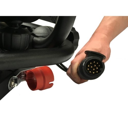 AGURI-Active Bike 4 Black kerékpártartó vonóhorogra, fekete színű/25kg