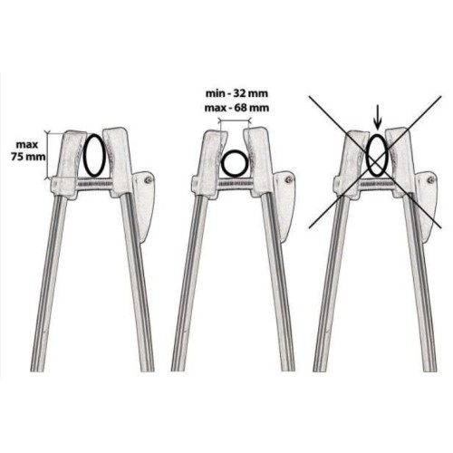 AGURI-Acuda III aluminium kerékpártartó tetőcsomagtartóra, fekete színű/4kg (141x32x8 cm)