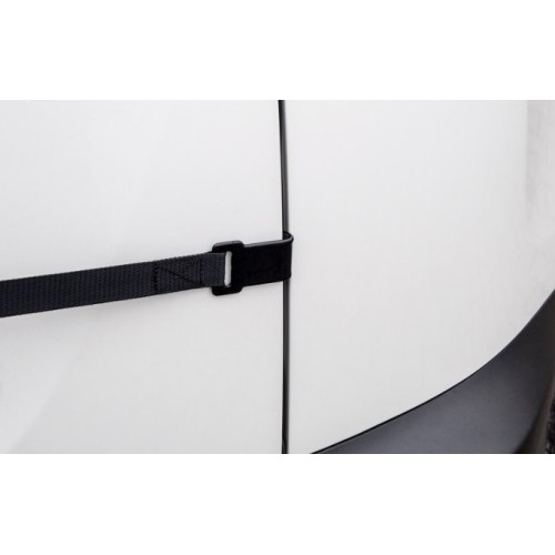AGURI-Advans 3 kerékpártartó hátsó ajtóra, ezüst színű/14kg