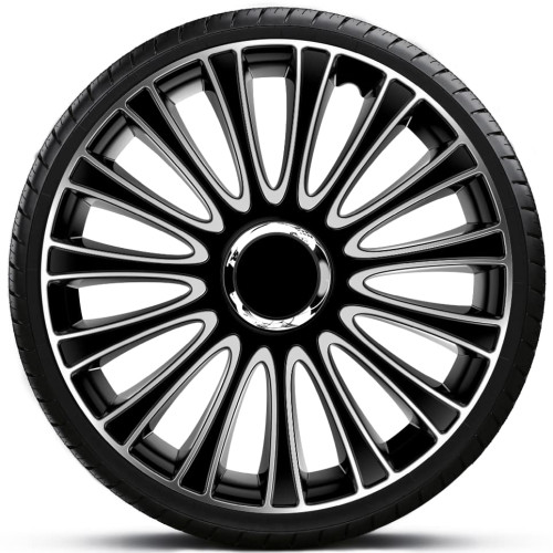 Dísztárcsa szett-17 LEMANS PRO SILVER BLACK
